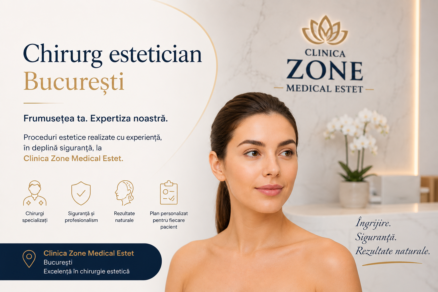 Chirurg estetician București – ghid complet pentru alegerea corectă a medicului și a clinicii de chirurgie estetică