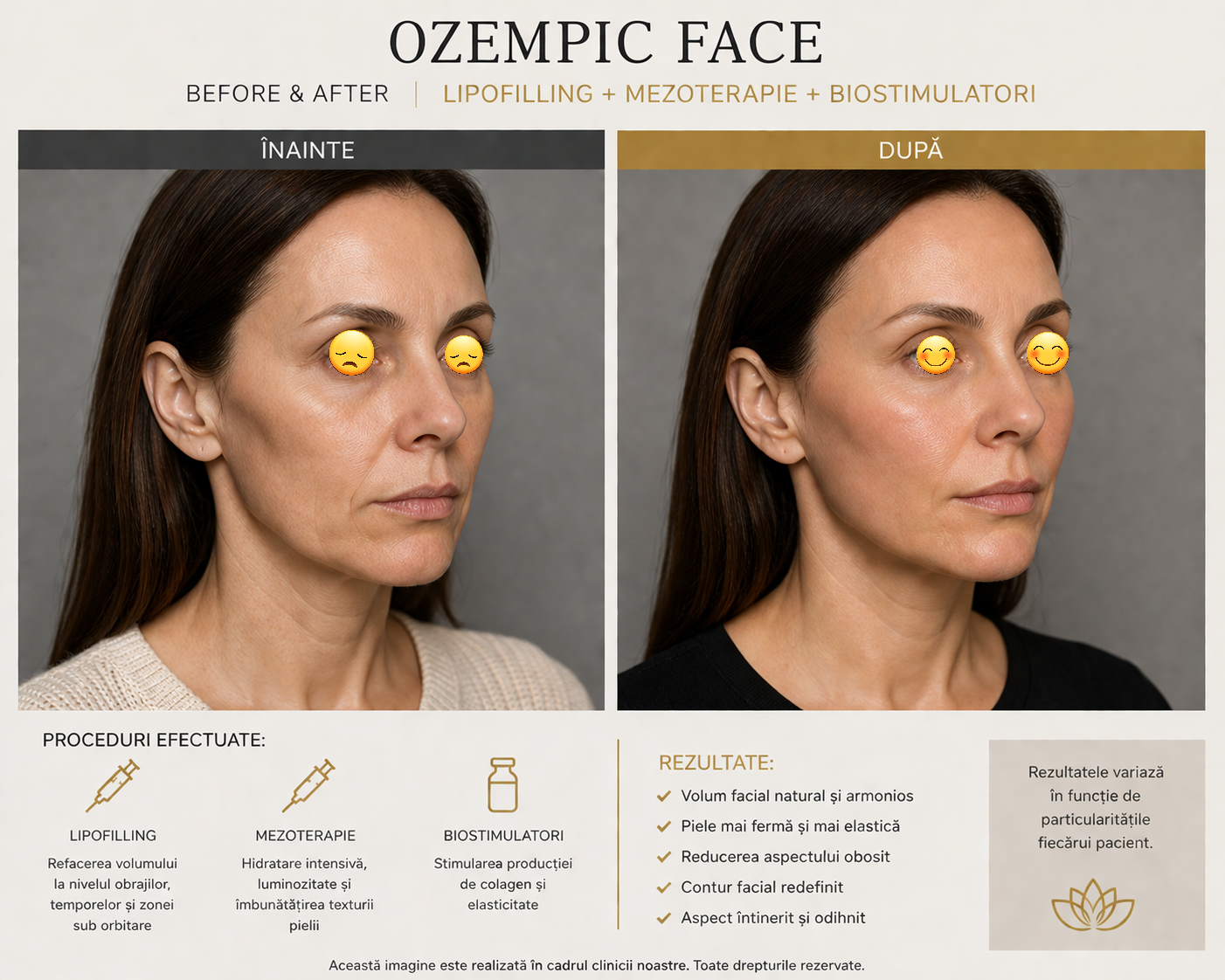 Ozempic Face: fenomenul estetic al slăbirii rapide și cum îți poate schimba complet fața
